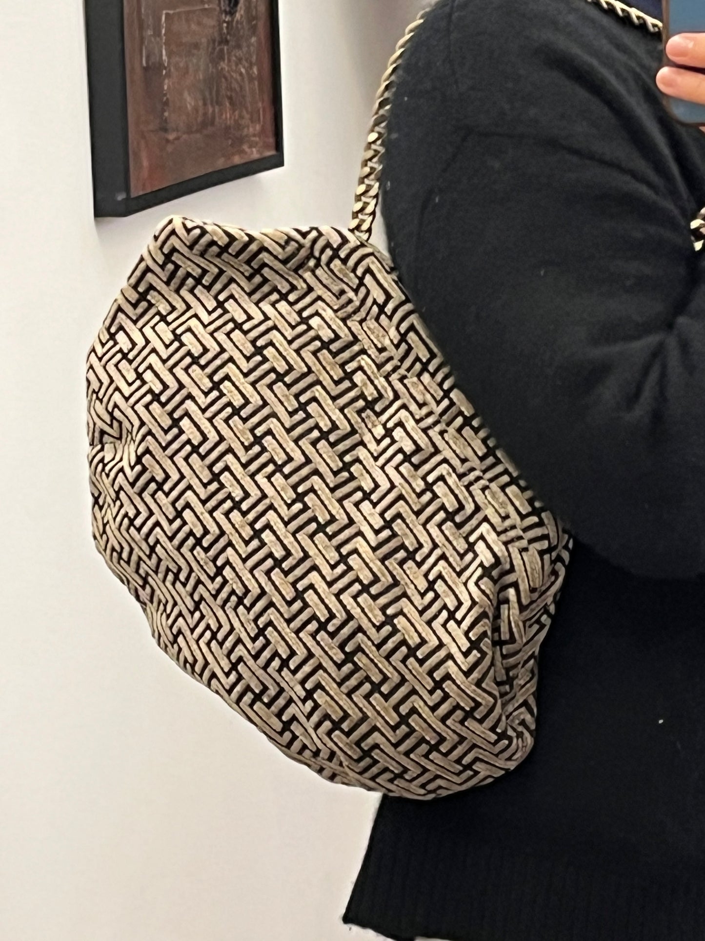 Clutch in velluto