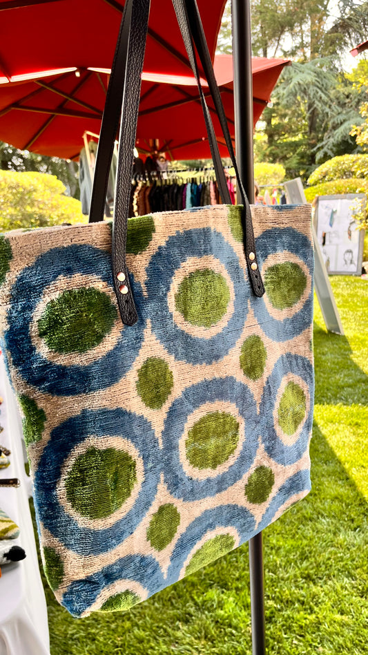Tote bag Ikat